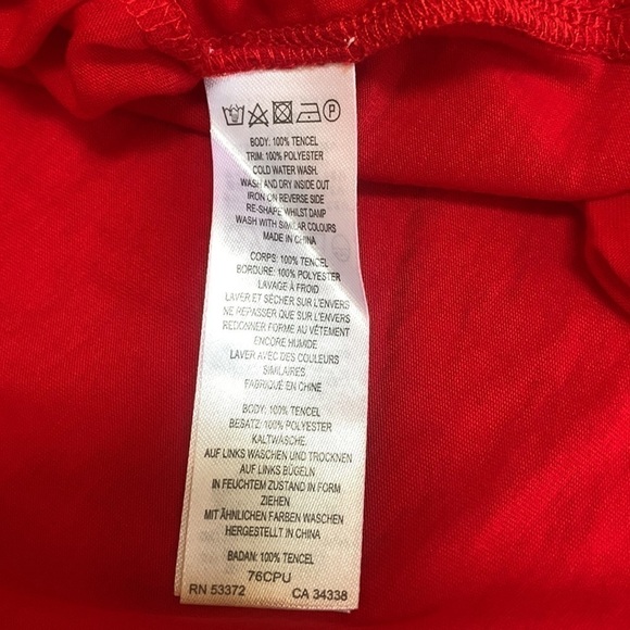 French connection red blouse - Picture 6 of 7